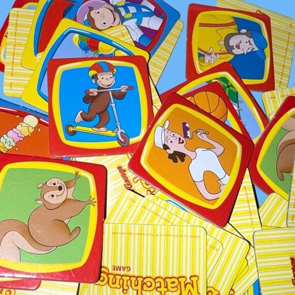 2010 Curious George Matching Game by I Can Do That! Games Complete! Ages 3+ - Picture 3 of 5